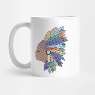 Simple Native American Art Mug